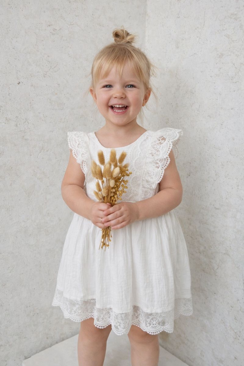 Muselin Sommer Kleid