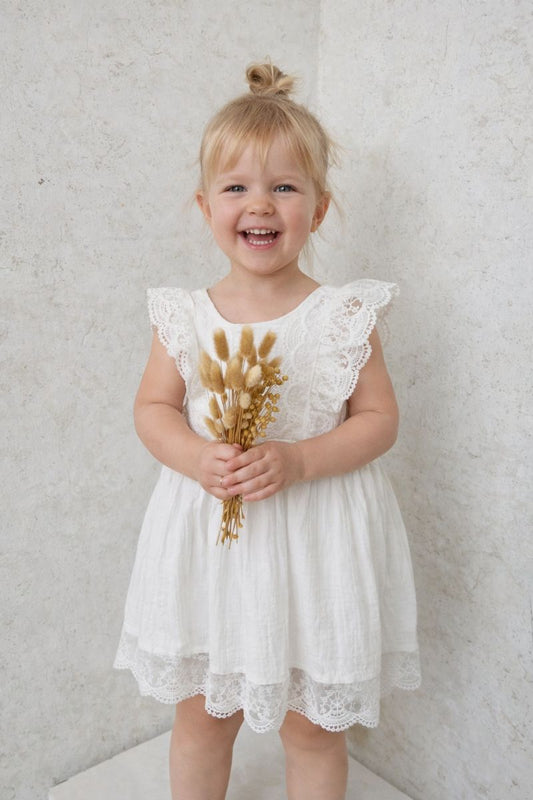 Muselin Sommer Kleid